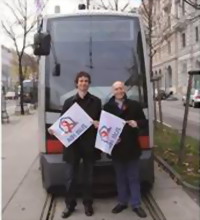 Philipp Dirnberger (Geschäftsführer) und Dennis Beck (Obmann) von der Aids Hilfe Wien - Foto: © G. Picher/Aids Hilfe Wien Bild
